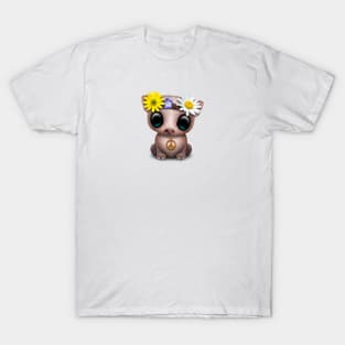 Cute Baby Pig Hippie T-Shirt